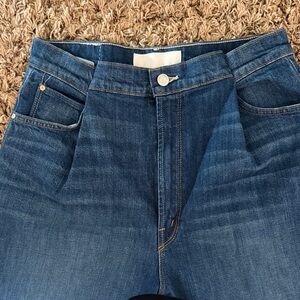 NWOT MOTHER Pinch Sneak Jeans in Bad Reputation